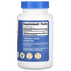 Nutricost, прегненолон, 30 мг, 120 капсул